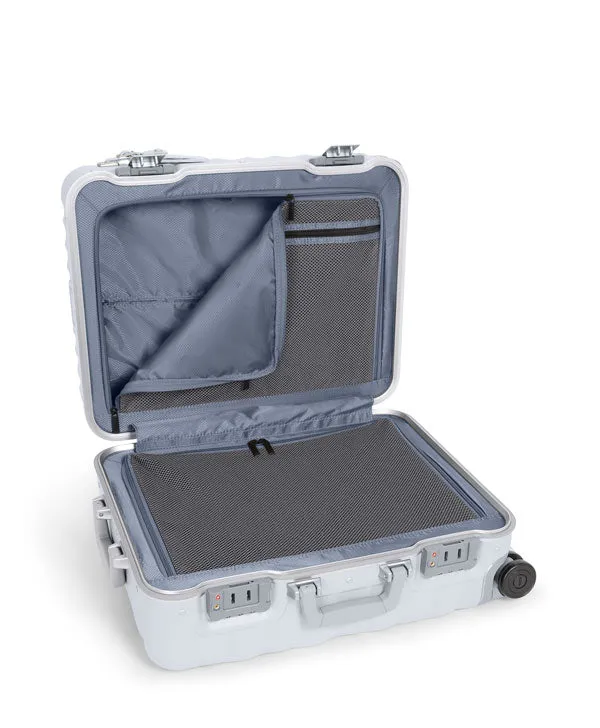 19 Degree Frame Continental 4 Wheeled Carry-On 55cm - Pearl Grey