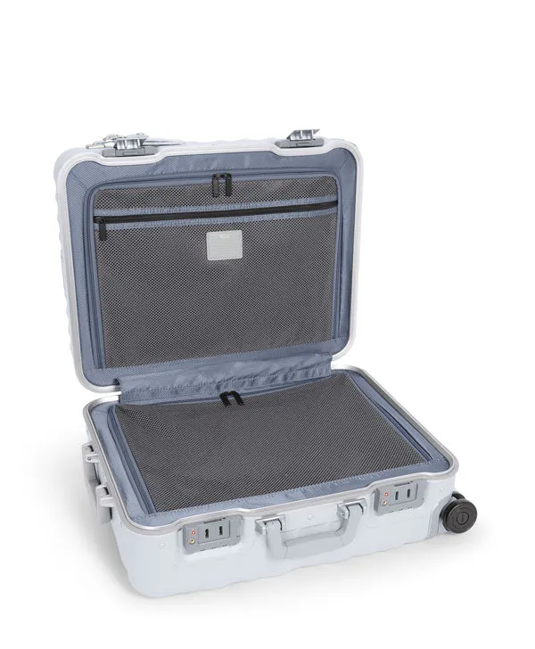 19 Degree Frame Continental 4 Wheeled Carry-On 55cm - Pearl Grey