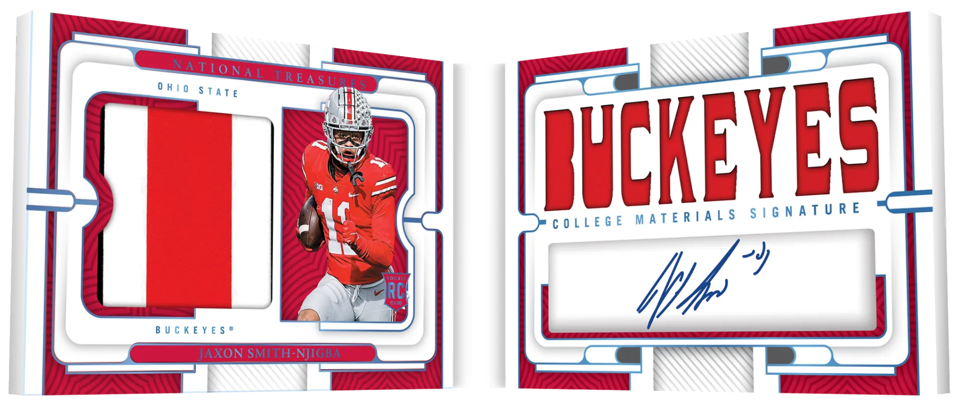 2023 Panini Collegiate Football National Treasures Hobby Box