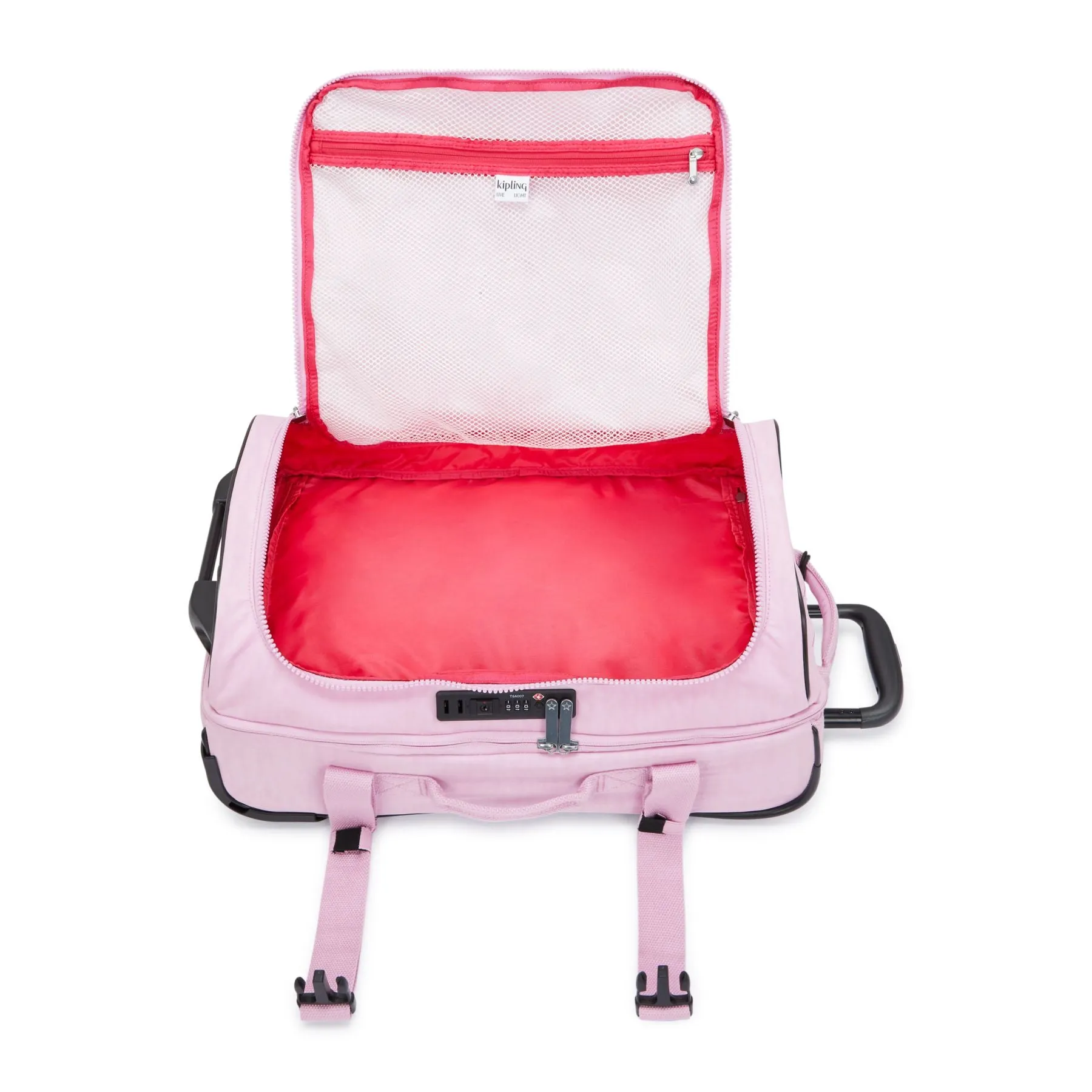 AVIANA Small Wheeled Carry On Bag - Blooming Pink