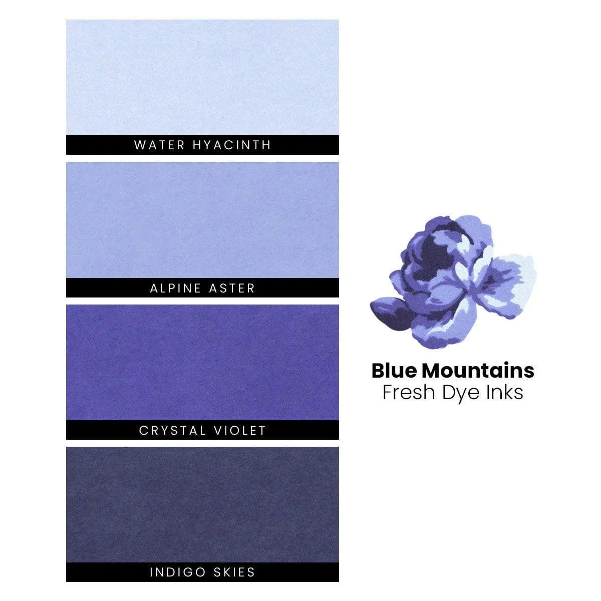Blue Mountains Fresh Dye Ink