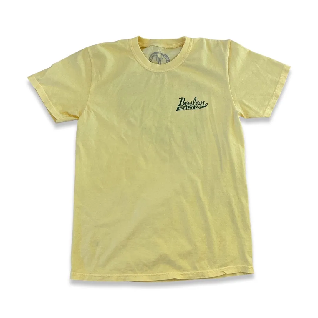 Boston Scally The Stand Tee T-Shirt - Fresh Butter