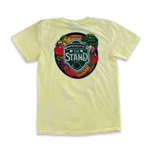 Boston Scally The Stand Tee T-Shirt - Fresh Butter