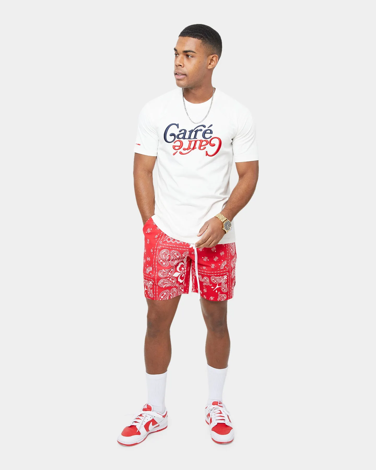 Carré Volle Volle Classic Short Sleeve T-Shirt Off White