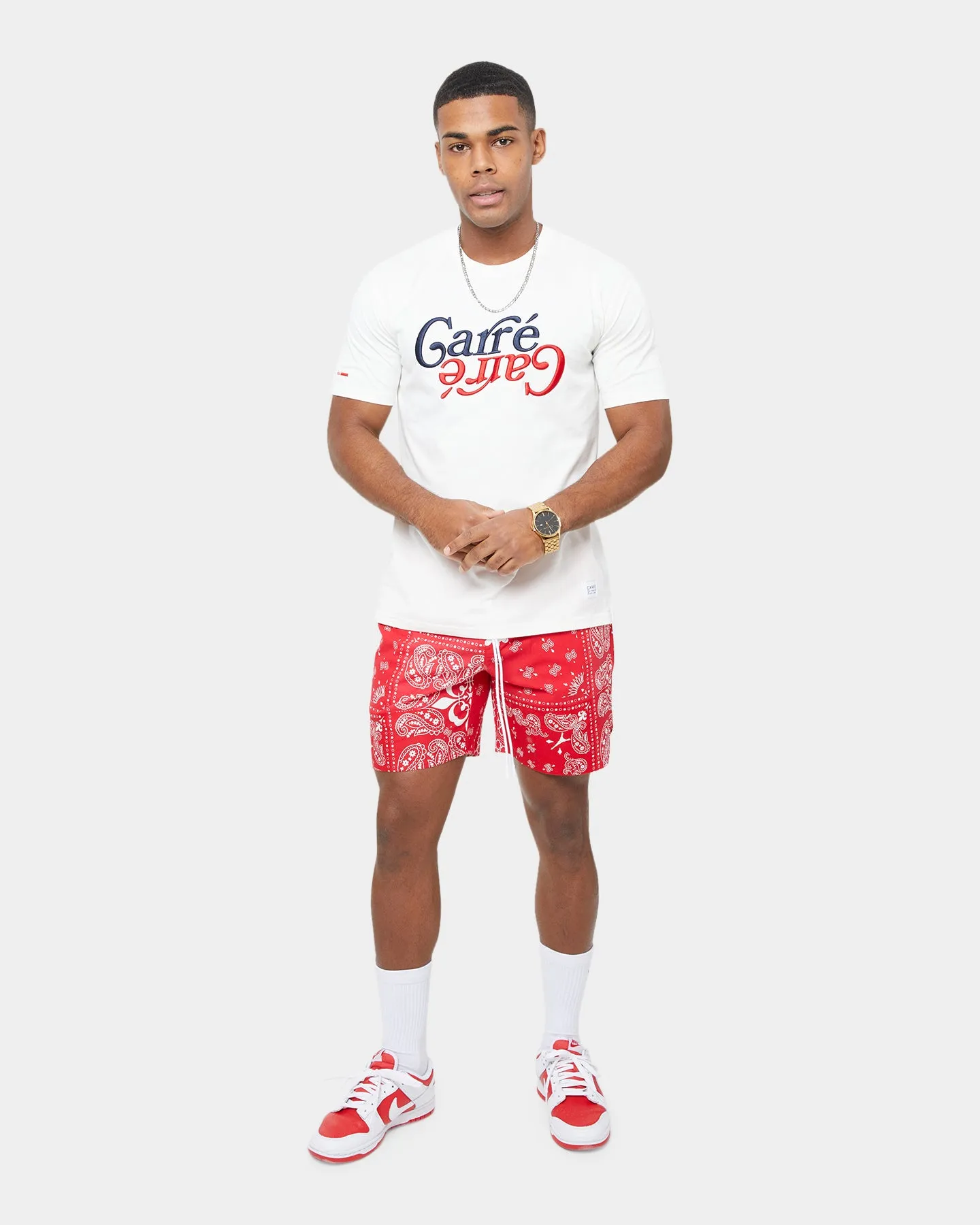 Carré Volle Volle Classic Short Sleeve T-Shirt Off White
