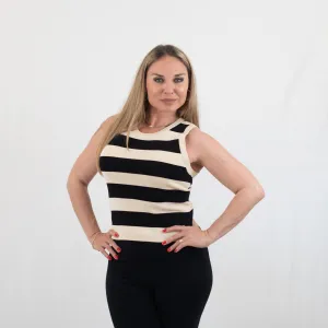 Curren Striped Top