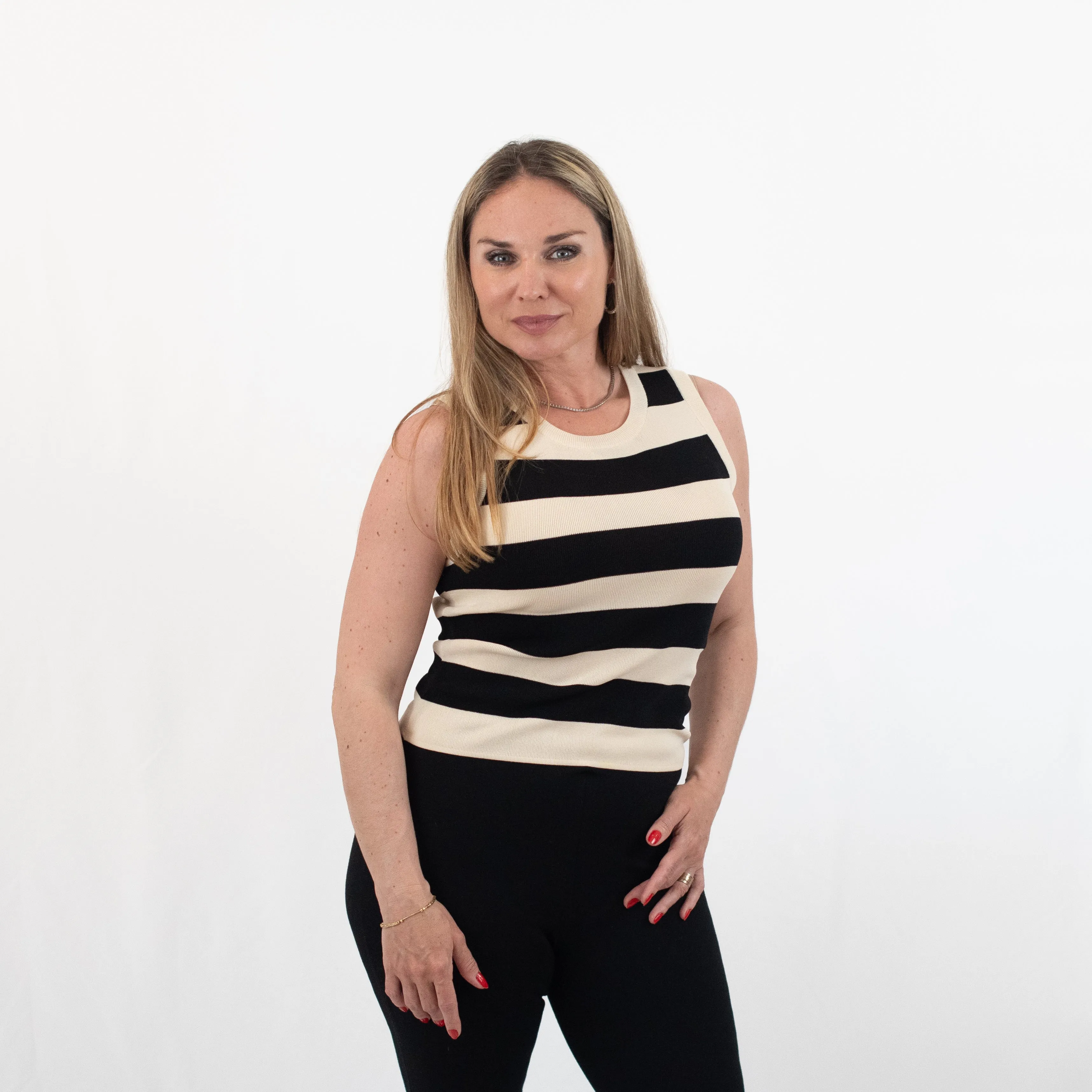 Curren Striped Top