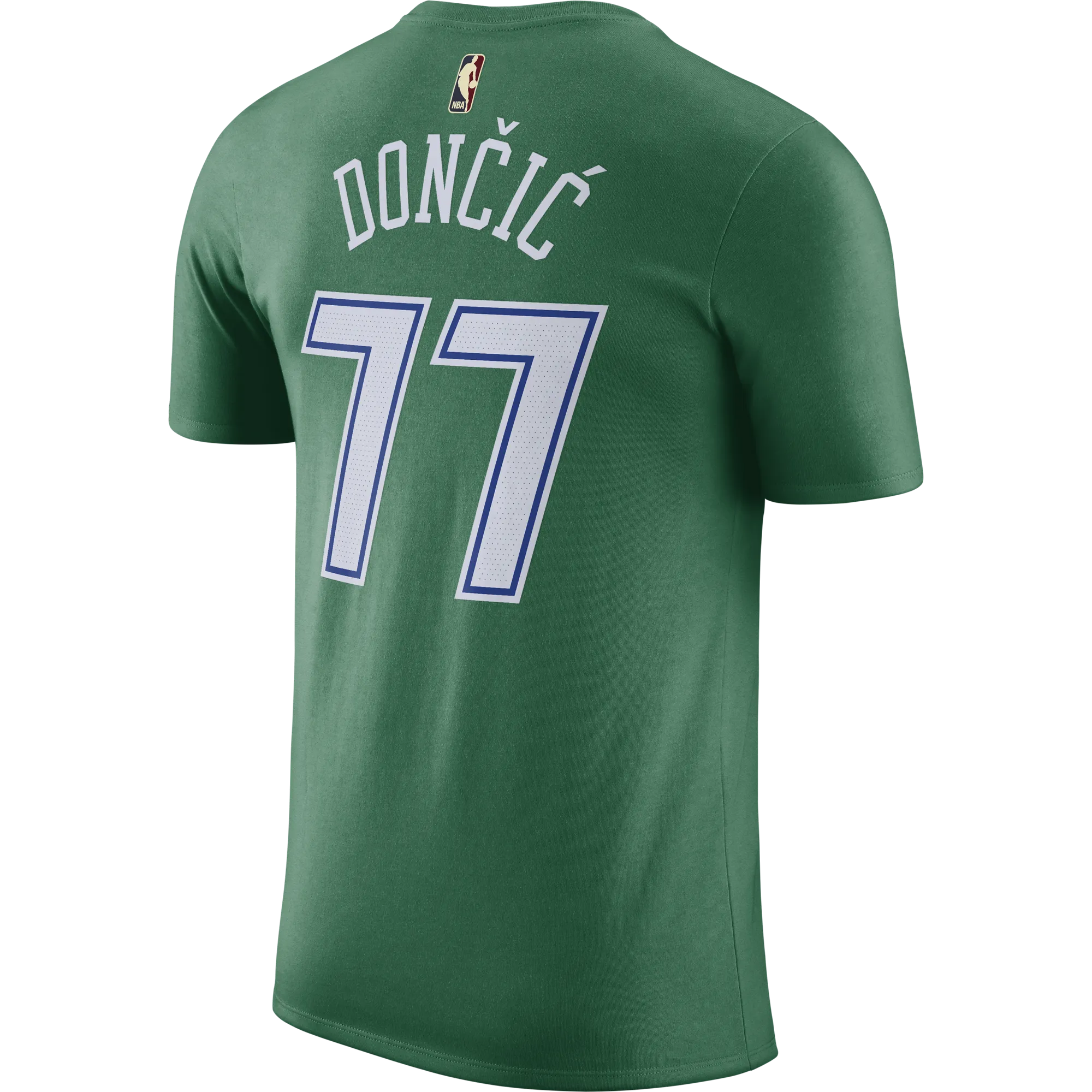 DALLAS MAVERICKS NIKE LUKA DONČIĆ HARDWOOD CLASSIC NAME & NUMBER TEE