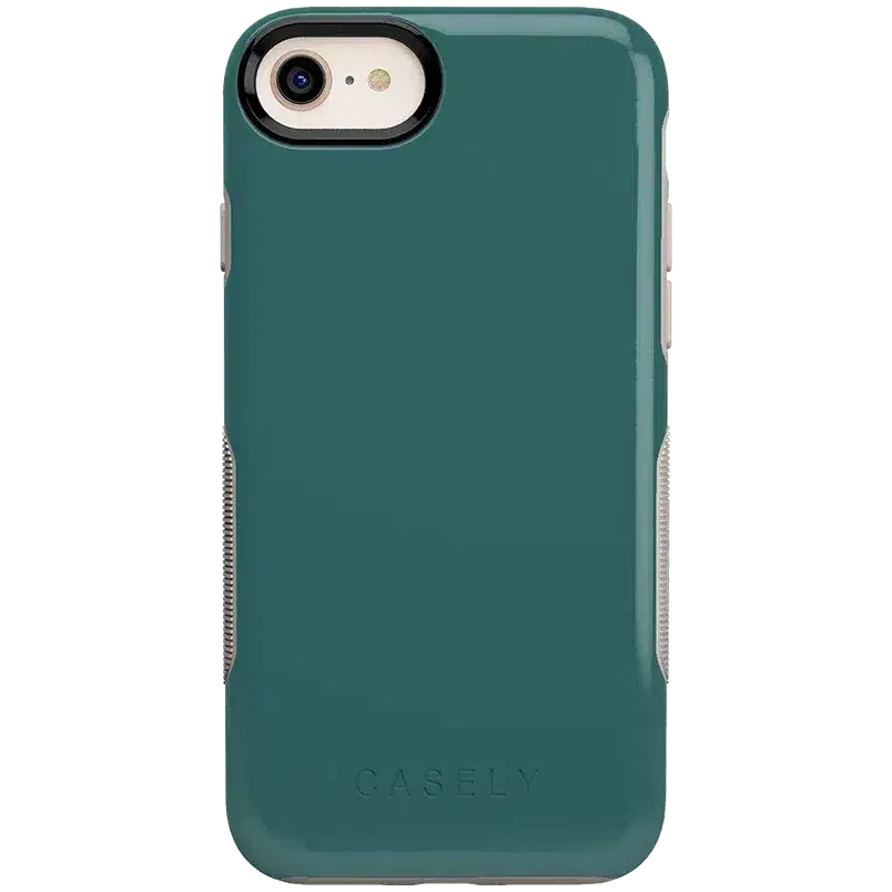 Deep Teal on Nude | Ultra-Protective Bold Case