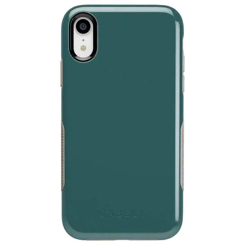 Deep Teal on Nude | Ultra-Protective Bold Case