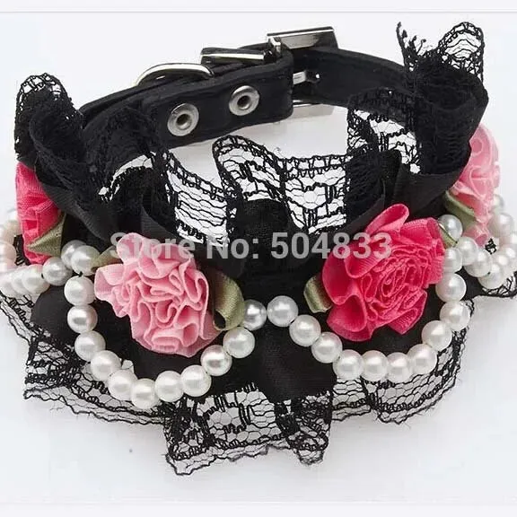 DIVA Pet Elegant Floral Collar - 3 Colors