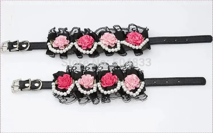DIVA Pet Elegant Floral Collar - 3 Colors