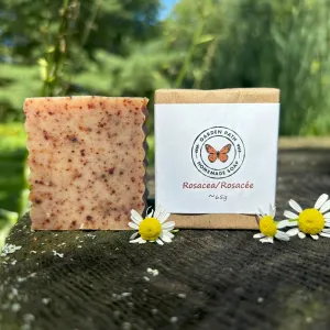 Facial Bar Soap - Rosacea | 100% Natural Anti-Inflammatory Ingredients