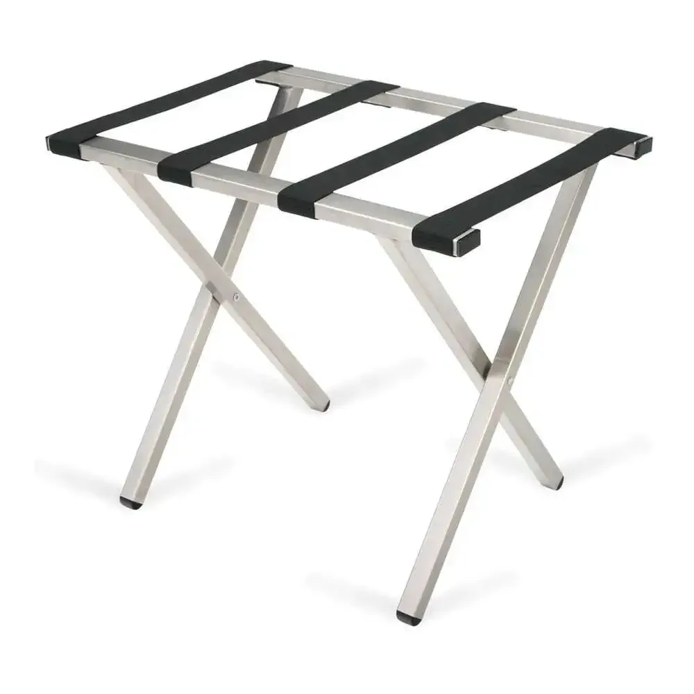 Forbes Industries 804-SS 16" Luggage Rack, Rectangular Stainless Steel Tube with a Brushed Finish.