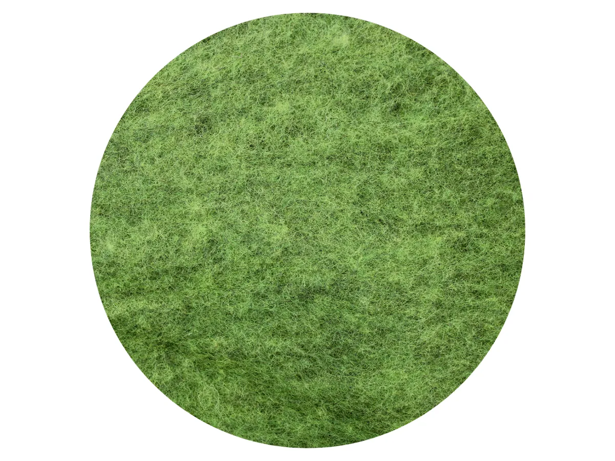 Green Variegated - dyed New Zealand Merino and natural Stone Sheep carded wool batts - various weights