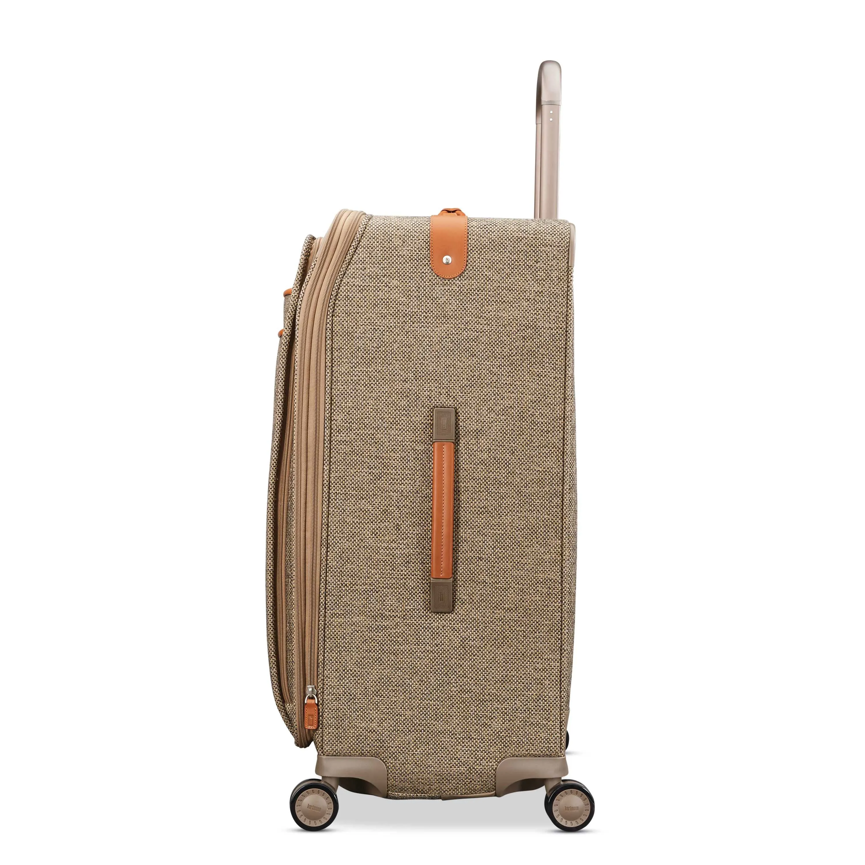 Hartmann Tweed Legend 30" Extended Journey Expandable Spinner Natural Tweed