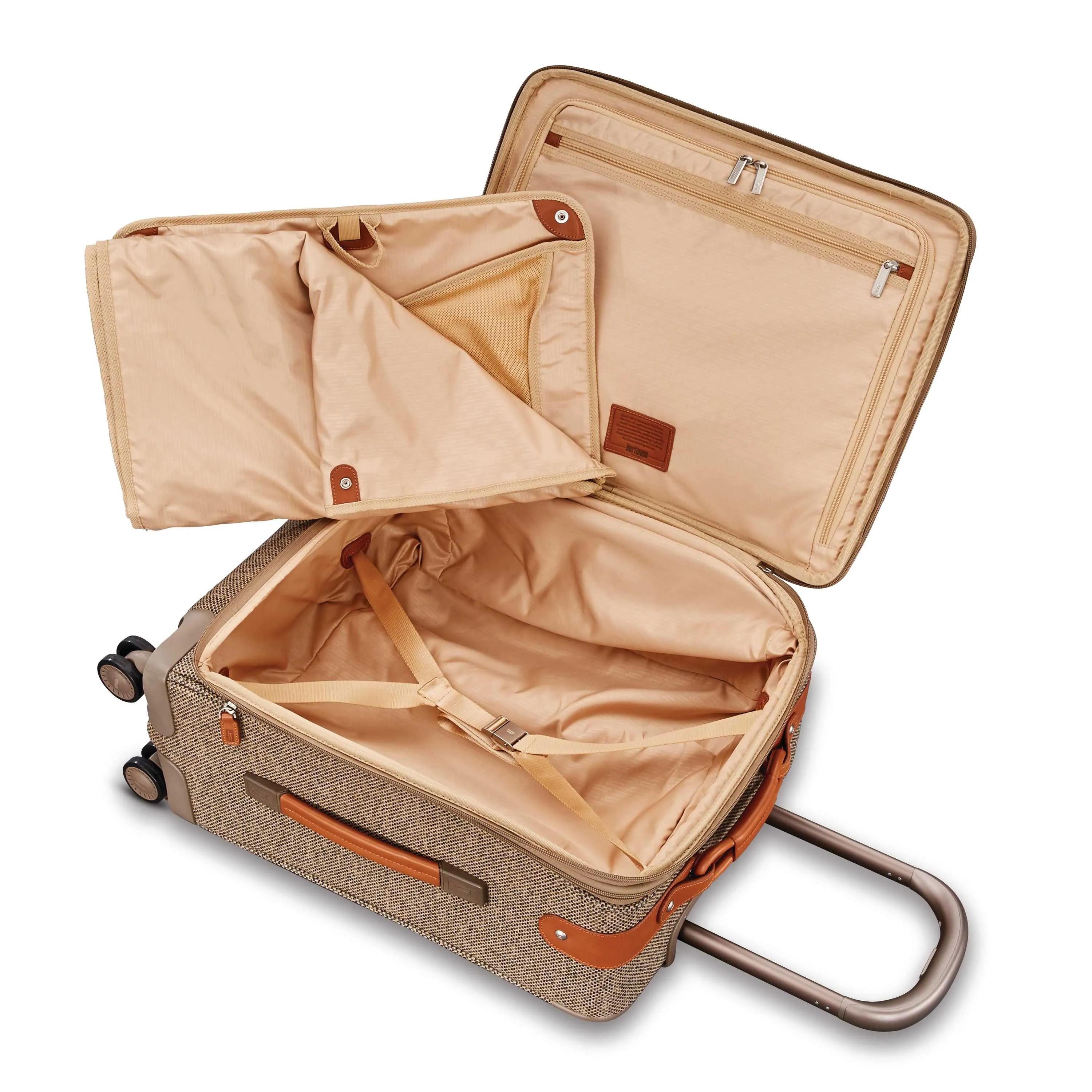 Hartmann Tweed Legend 30" Extended Journey Expandable Spinner Natural Tweed