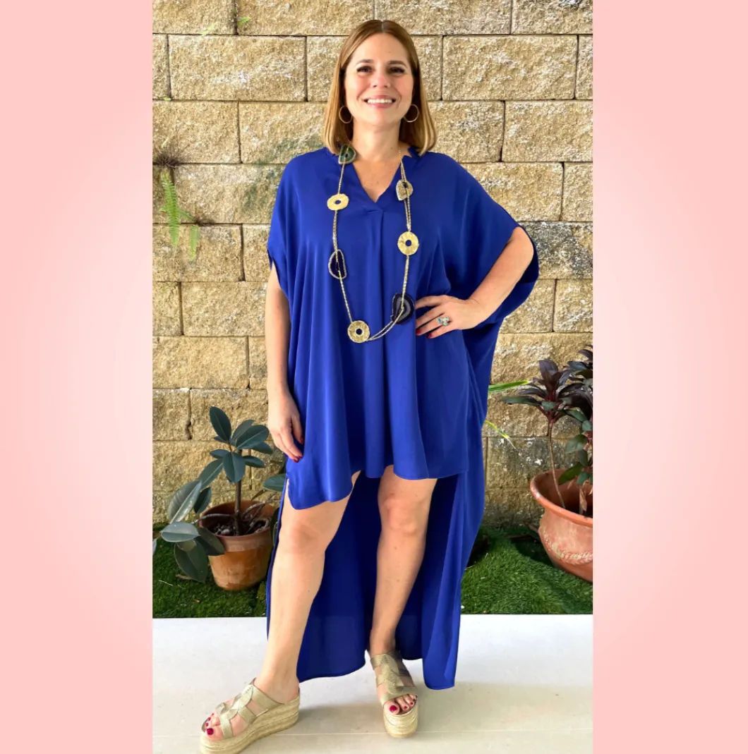 High & Low Satin Maxi Dress
