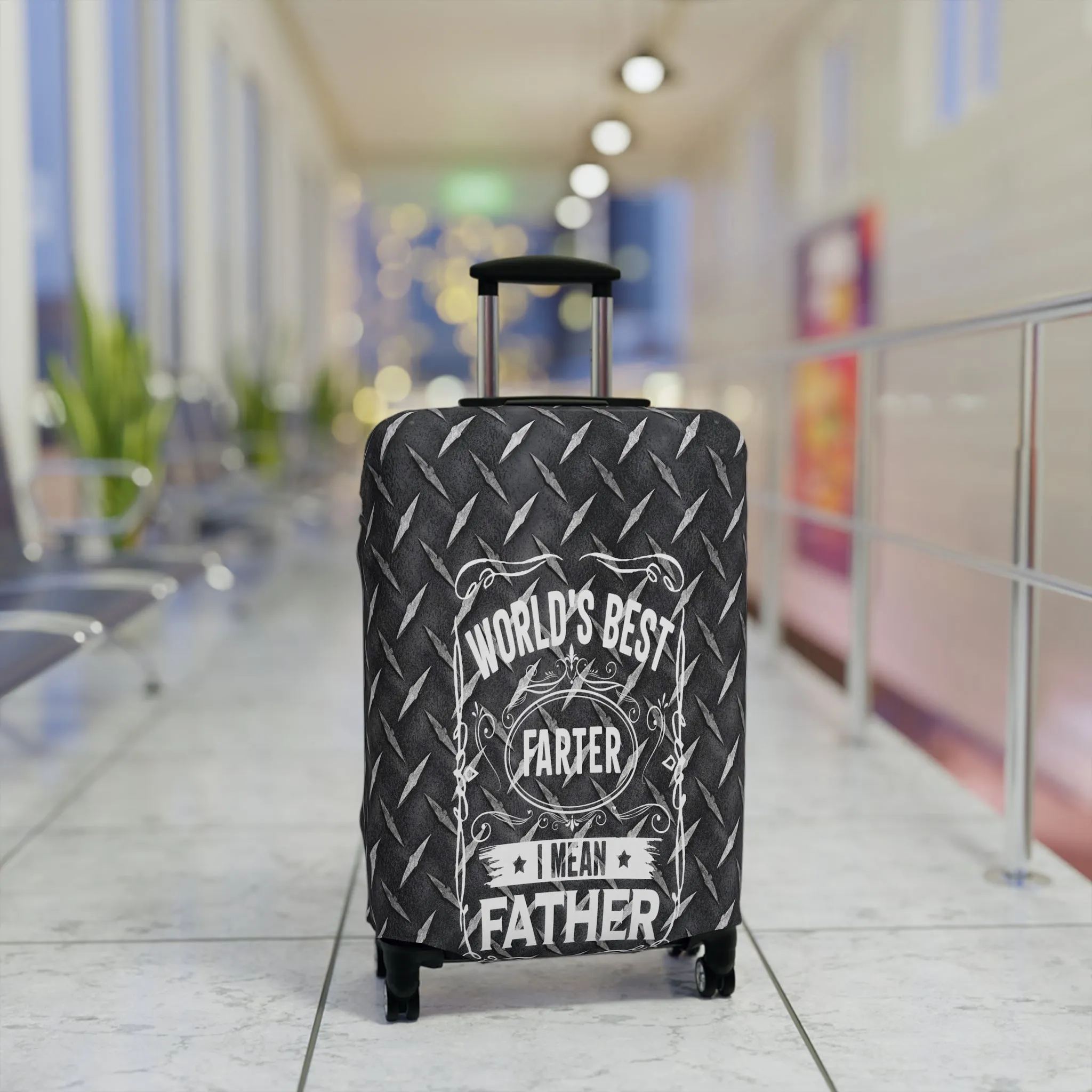 Luggage Cover, World's Best Father, awd-517
