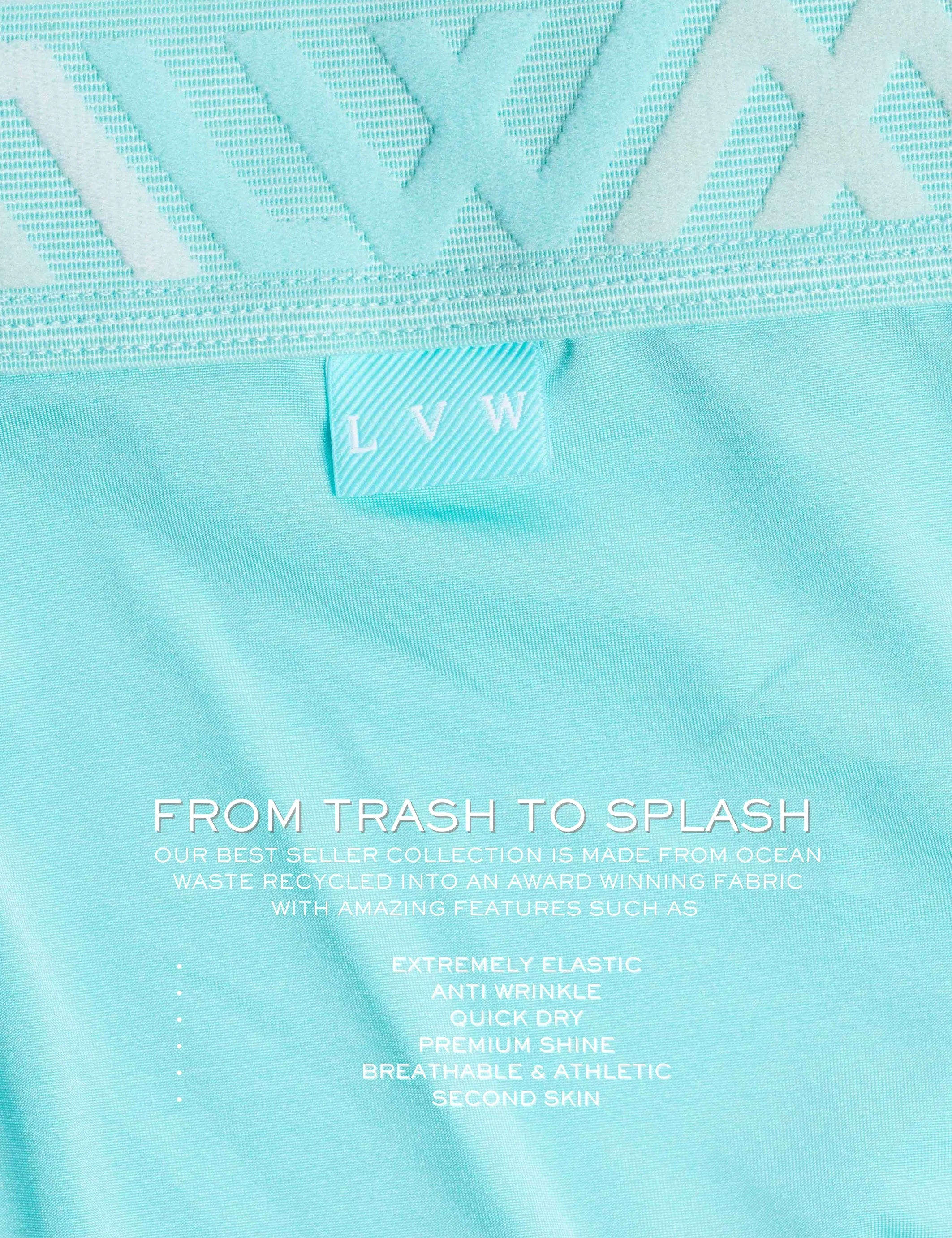 LVW SIGNATURE SPORT BRIEF - Aqua Sky