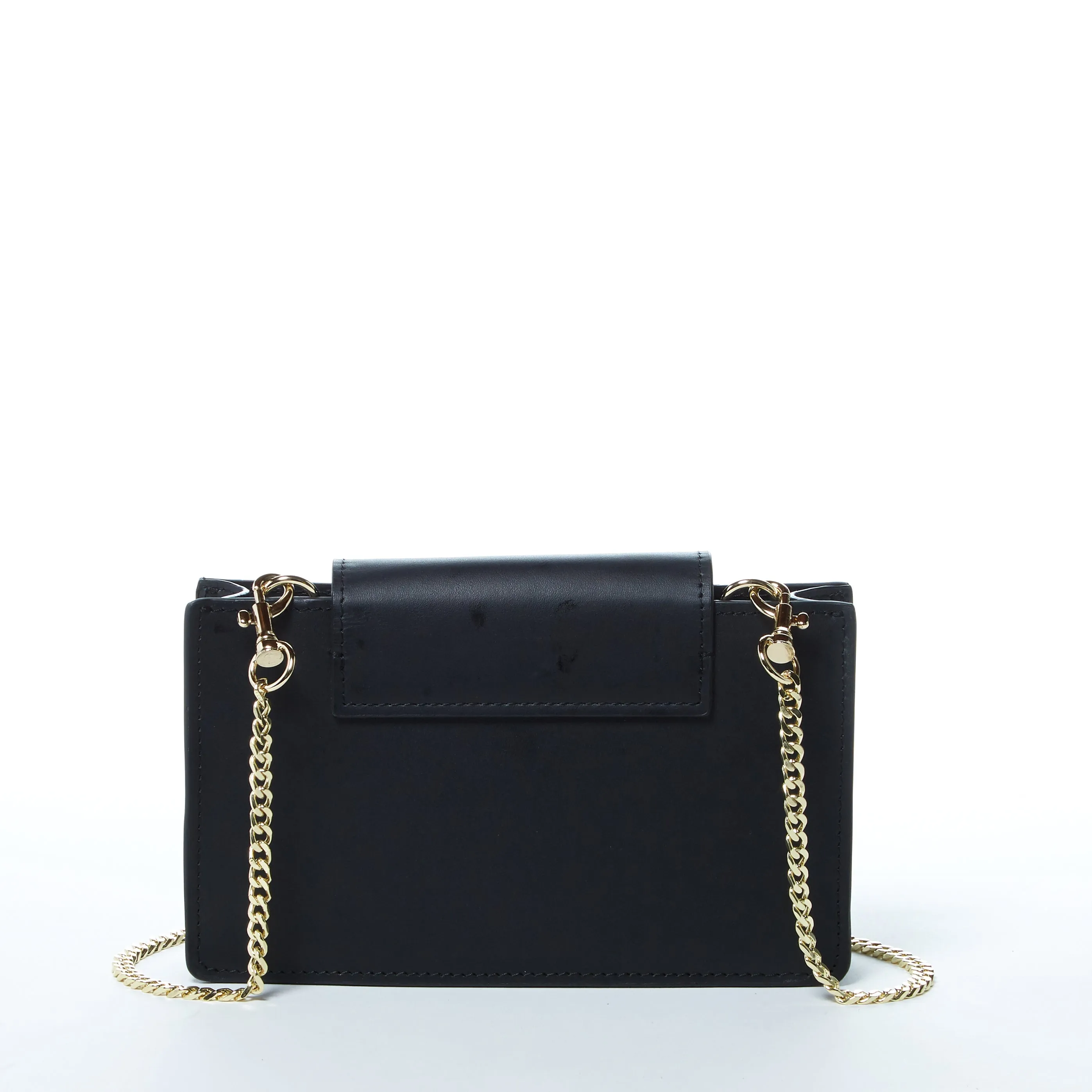 Mary Black Small Crossbody Leather Wristlet – Stylish & Versatile Accessory