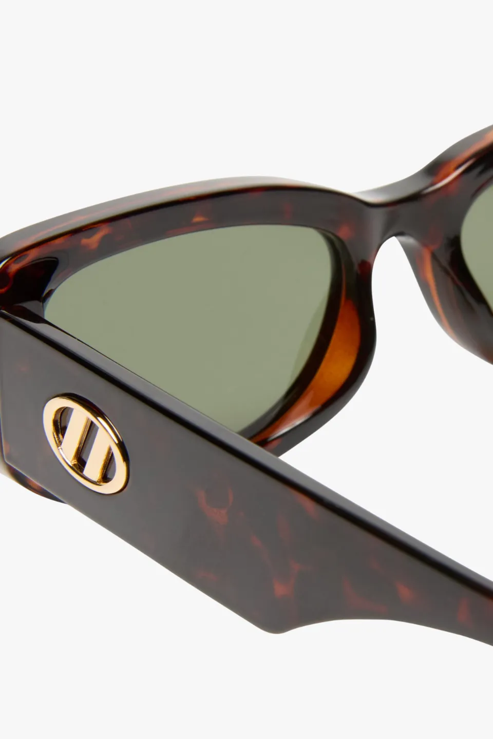 Monopoly Tort Narrow Khaki Mono Lens Sunglasses
