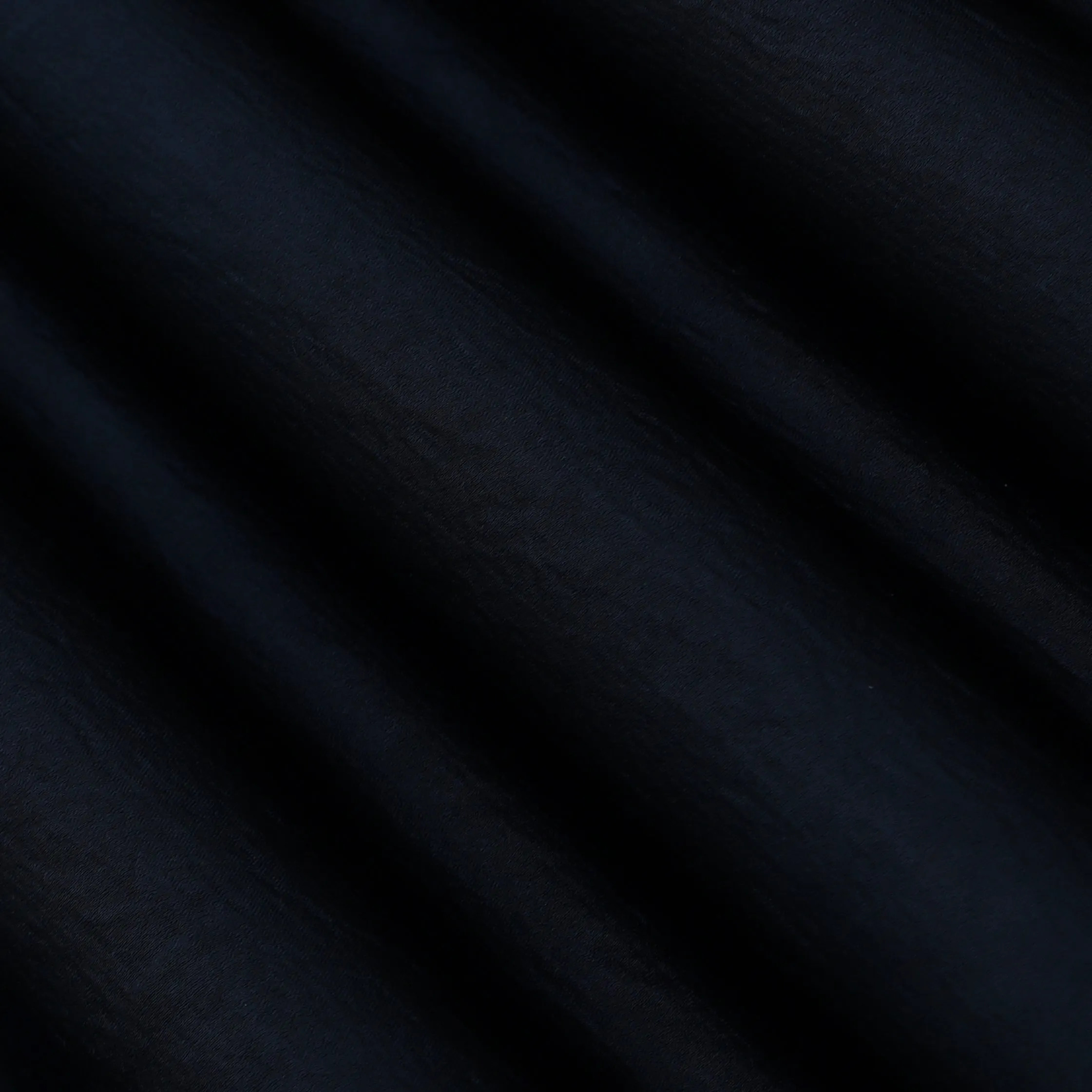 Navy Blue Color Satin Tussar Fabric