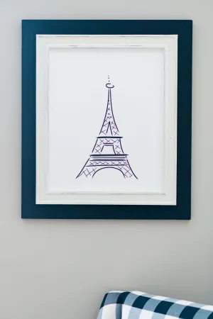 *New* B W portrait frame