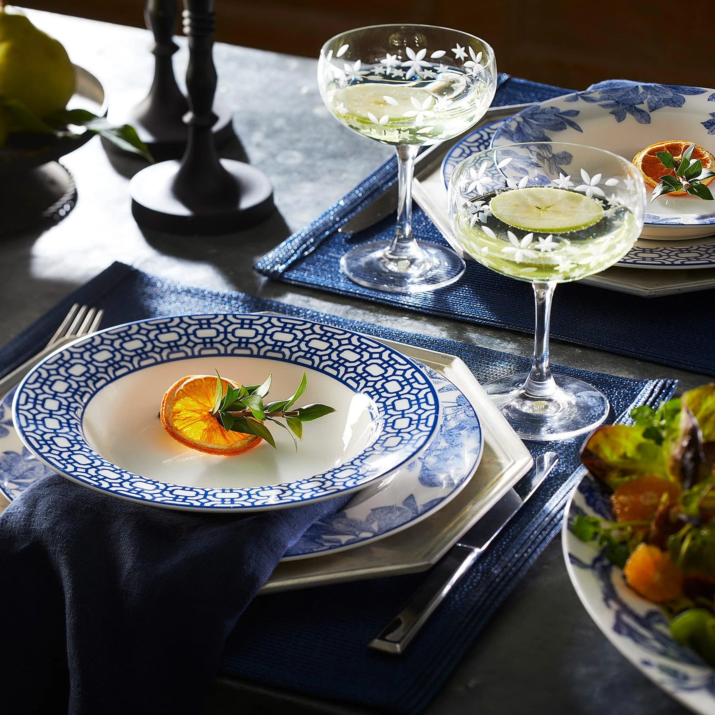 Newport Garden Gate Rimmed Soup Bowl