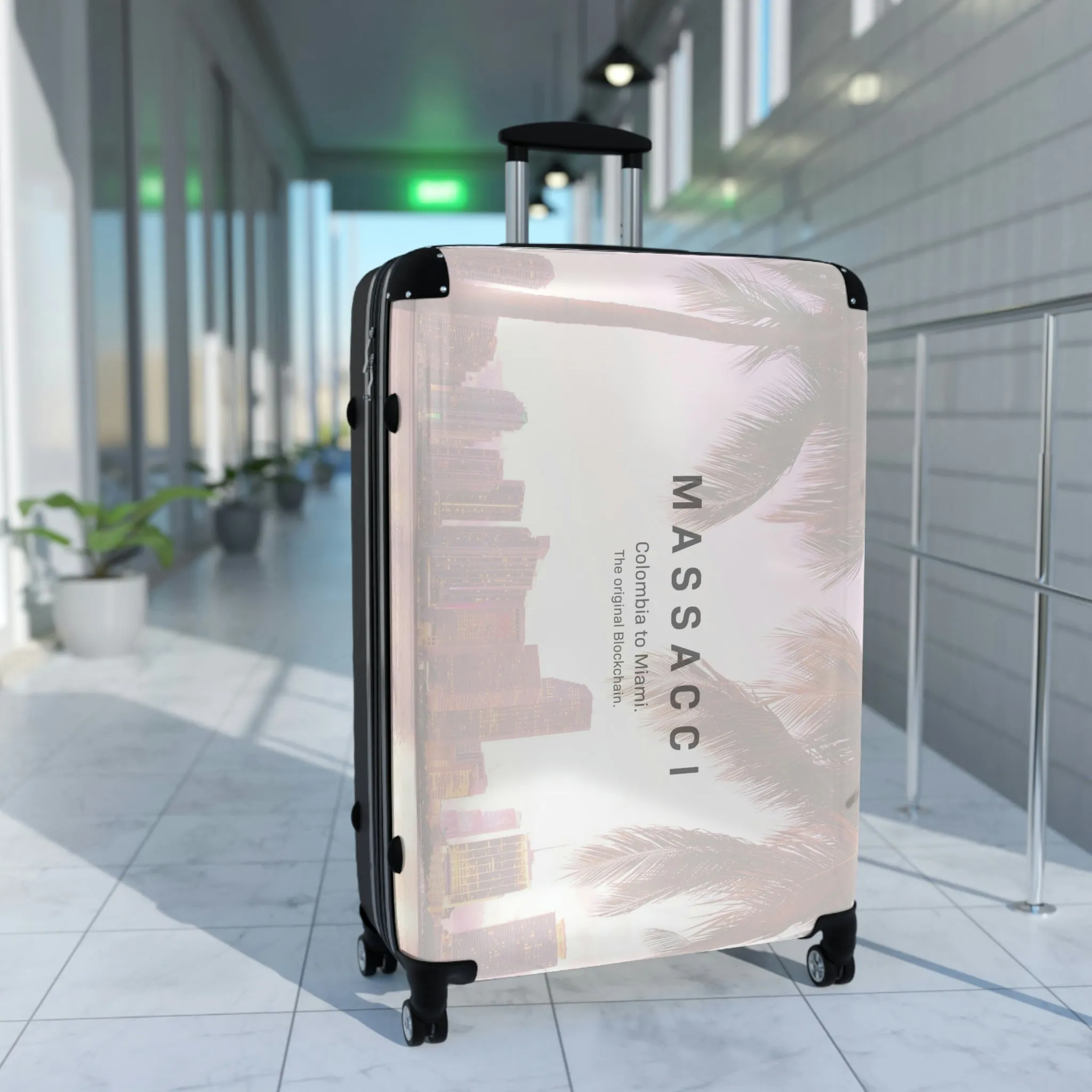 Original Blockchain, Travel Unique Suitcase