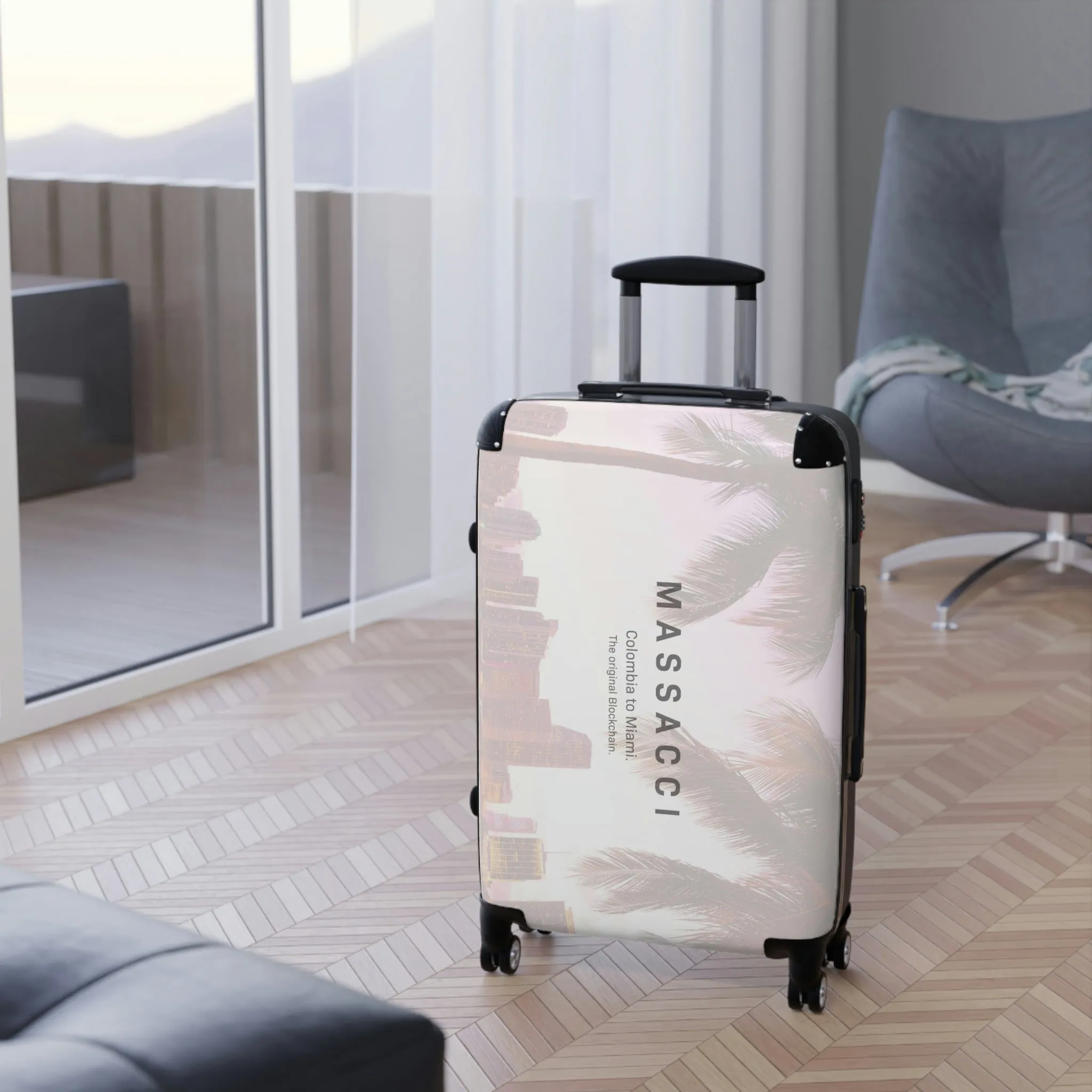Original Blockchain, Travel Unique Suitcase