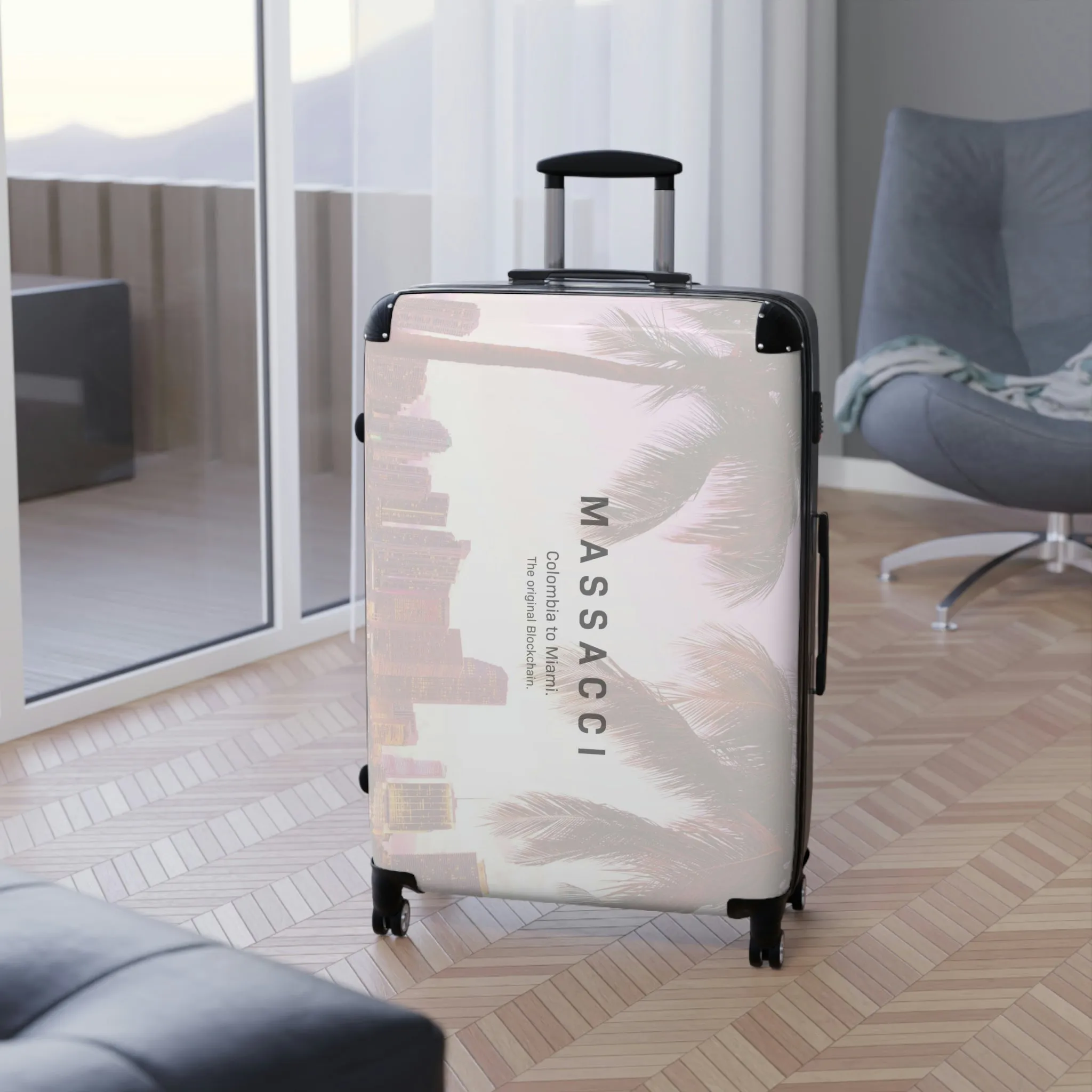 Original Blockchain, Travel Unique Suitcase