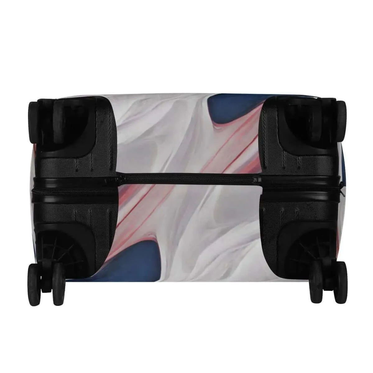Red White Blue Luggage Cover