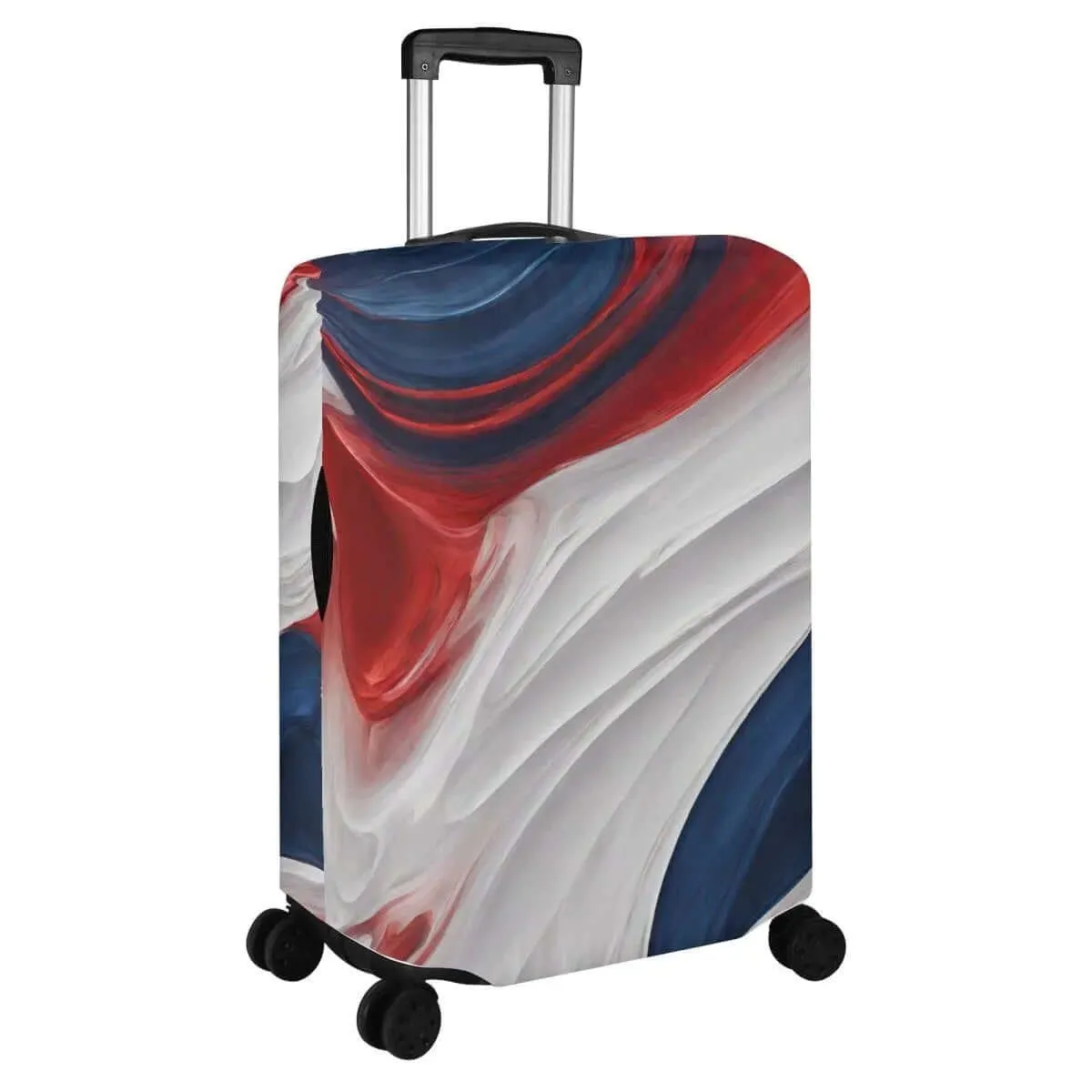 Red White Blue Luggage Cover