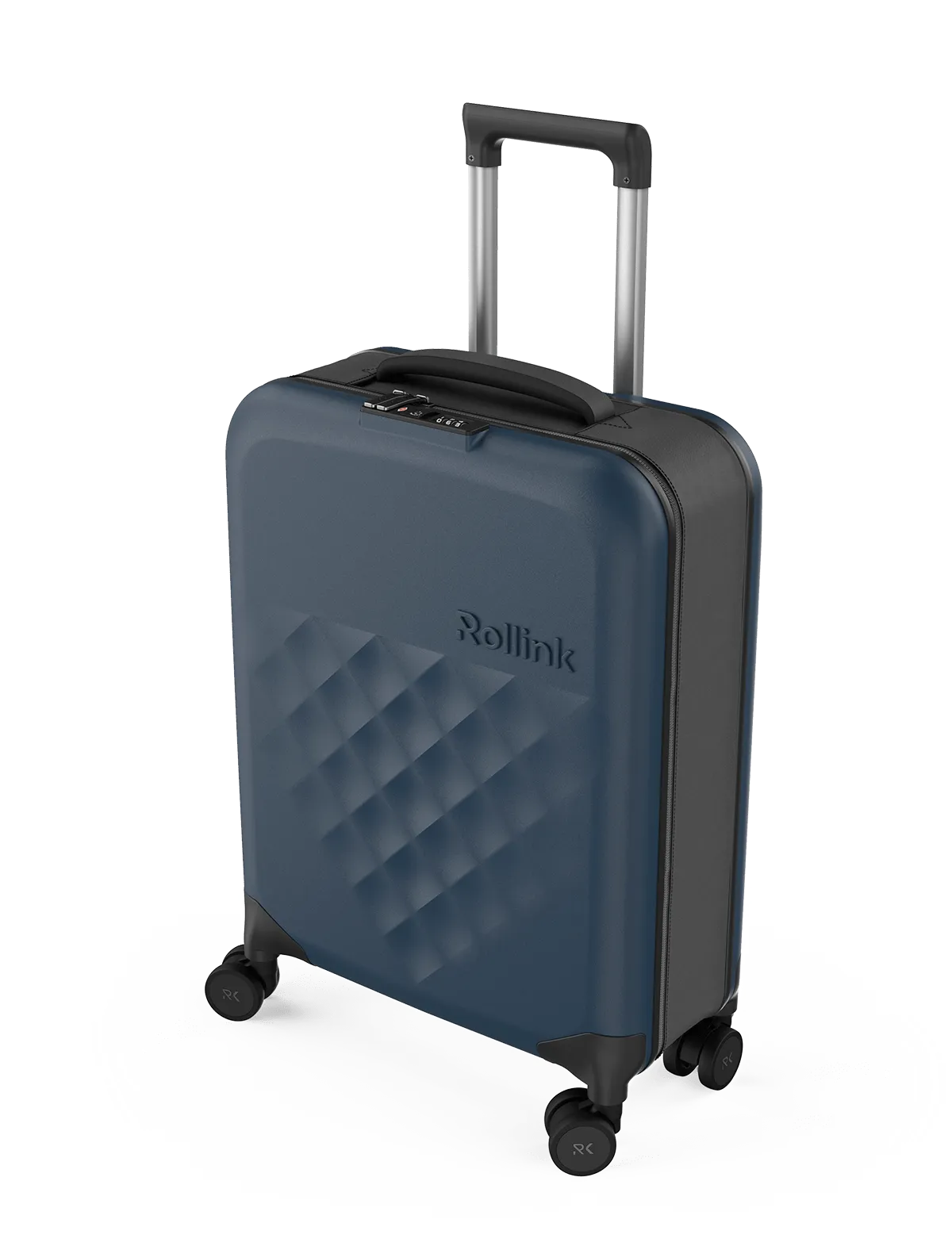 Rollink Flex 360° Collapsible 4-Wheel International Carry-On Luggage