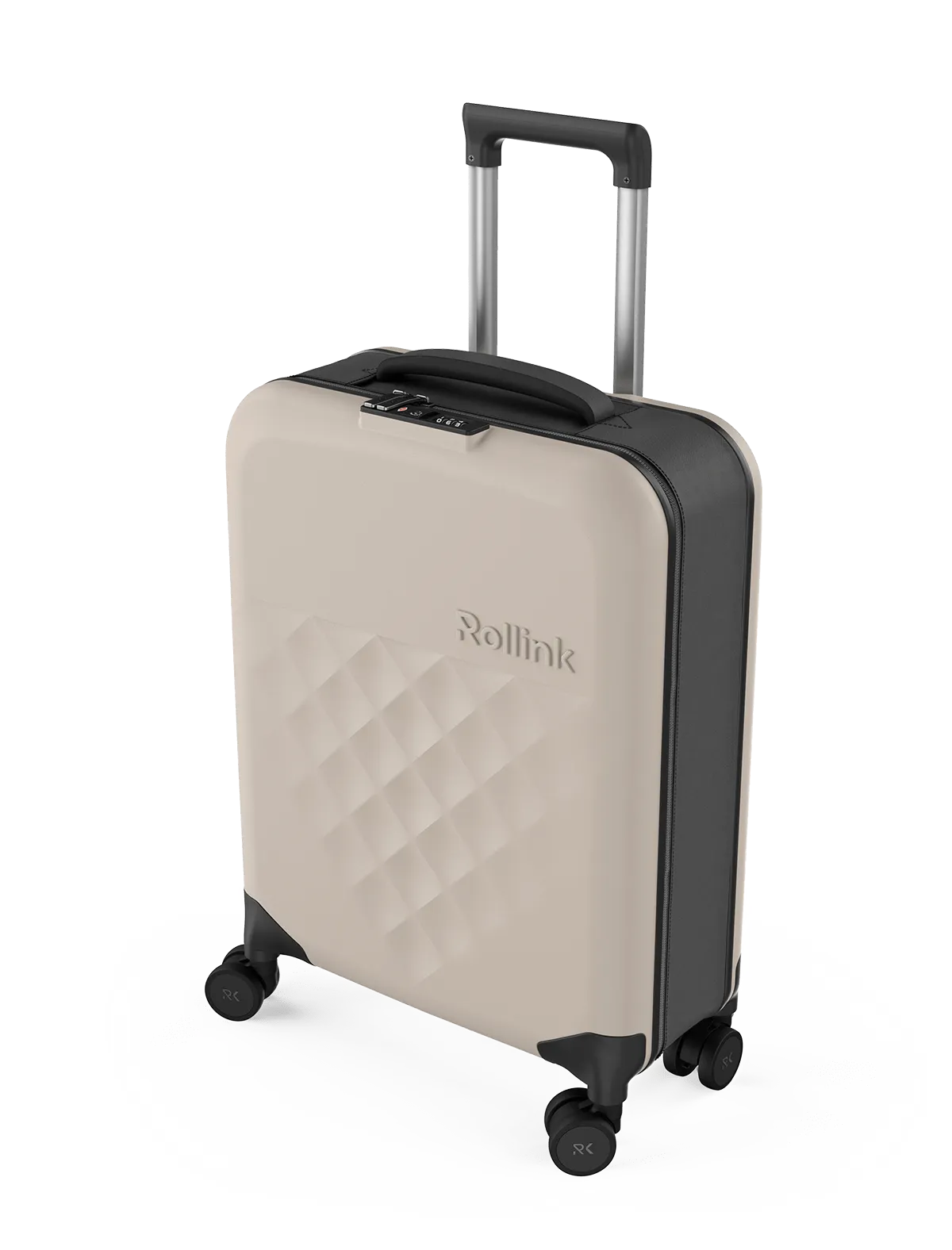 Rollink Flex 360° Collapsible 4-Wheel International Carry-On Luggage