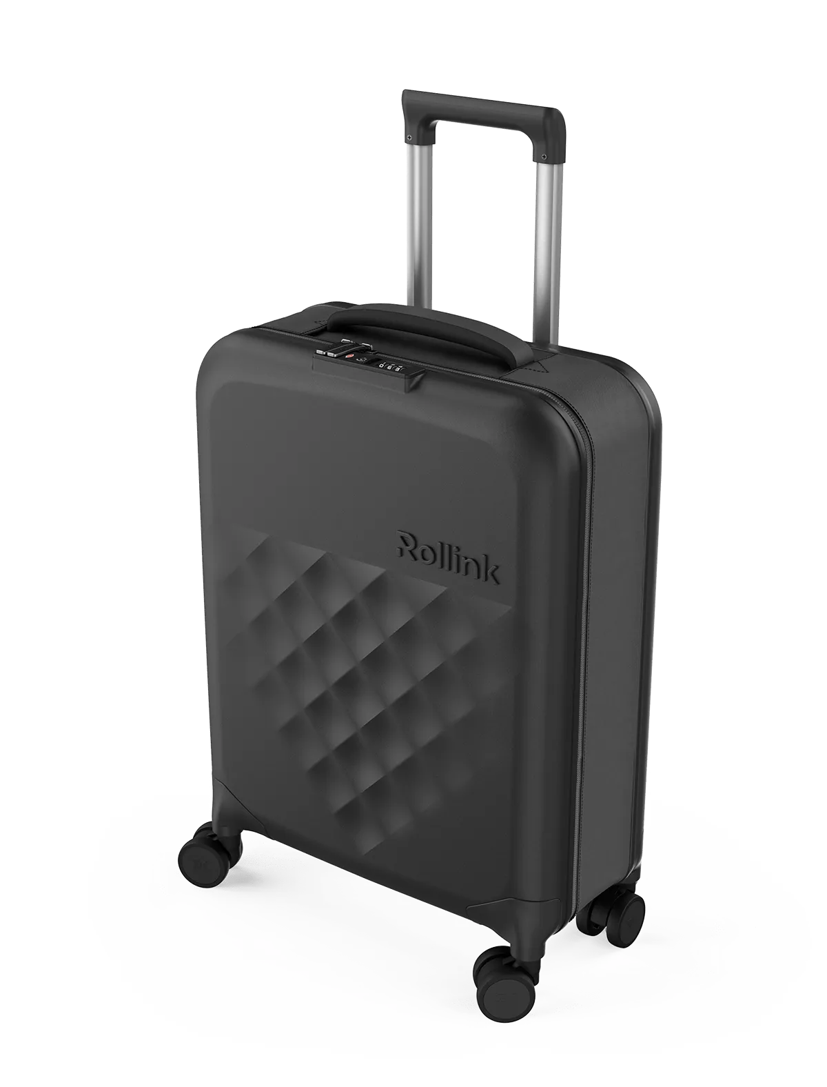 Rollink Flex 360° Collapsible 4-Wheel International Carry-On Luggage
