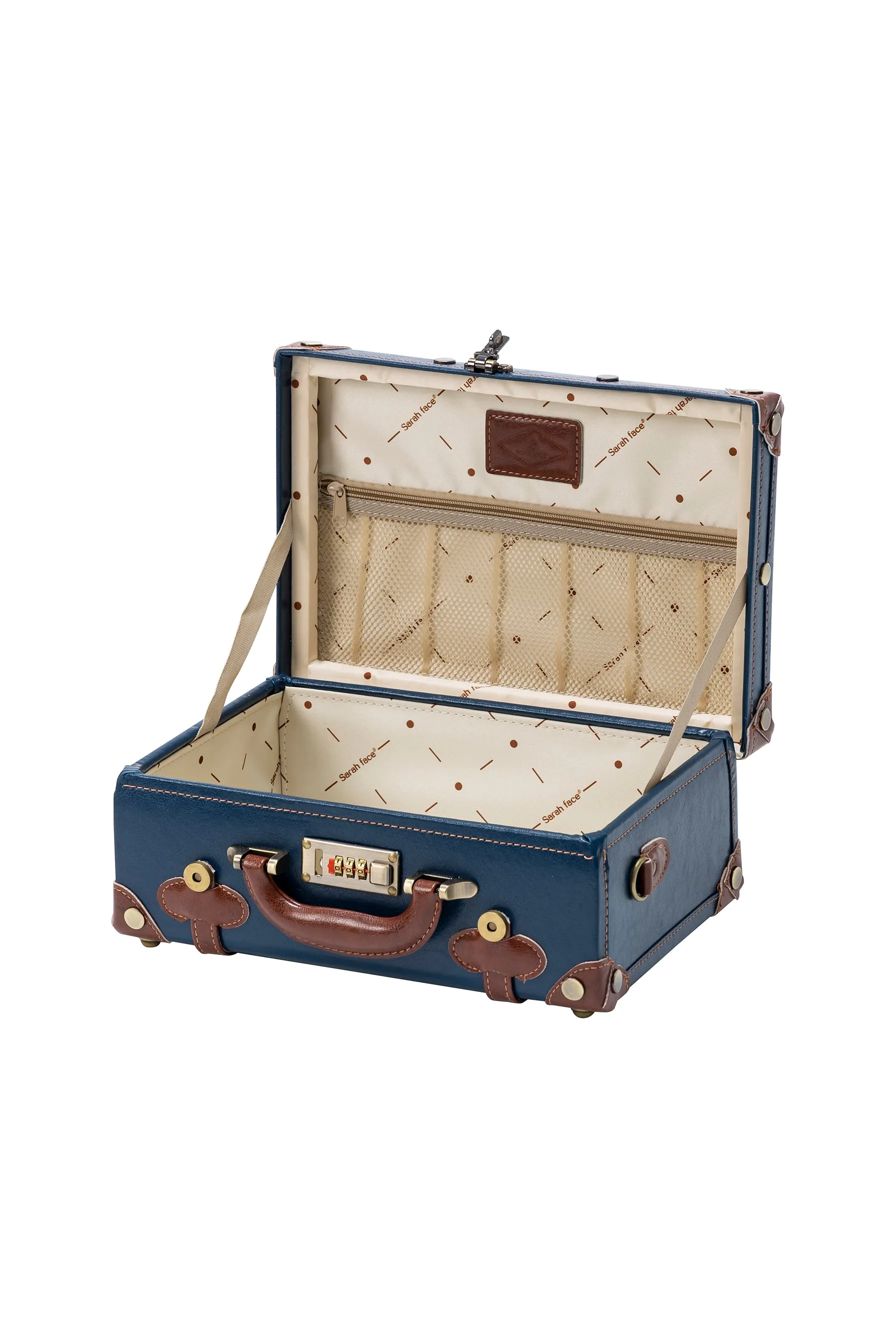 SarahFace 3 Pieces Luggage Sets - Navy Blue's
