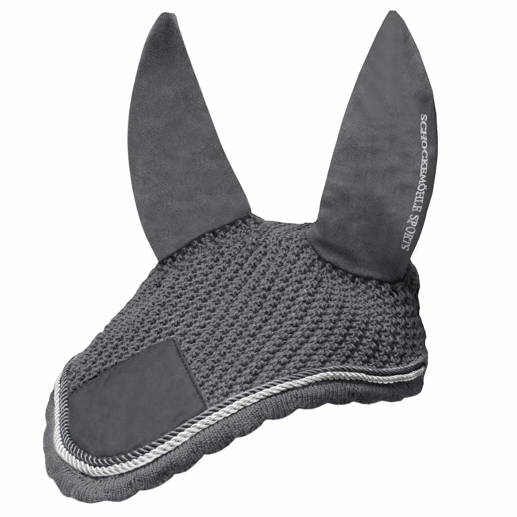 Schockemohle Neo Star Fly Veil Without Logo, Graphite, Full