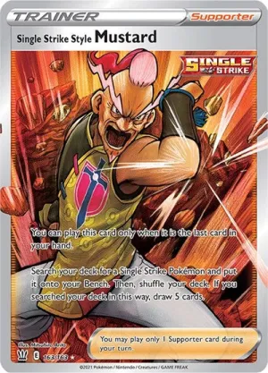 Singles Strike Style Mustard 163/163
