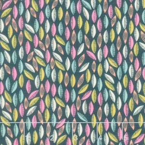 Songbook A New Page - Cascade Navy Yardage