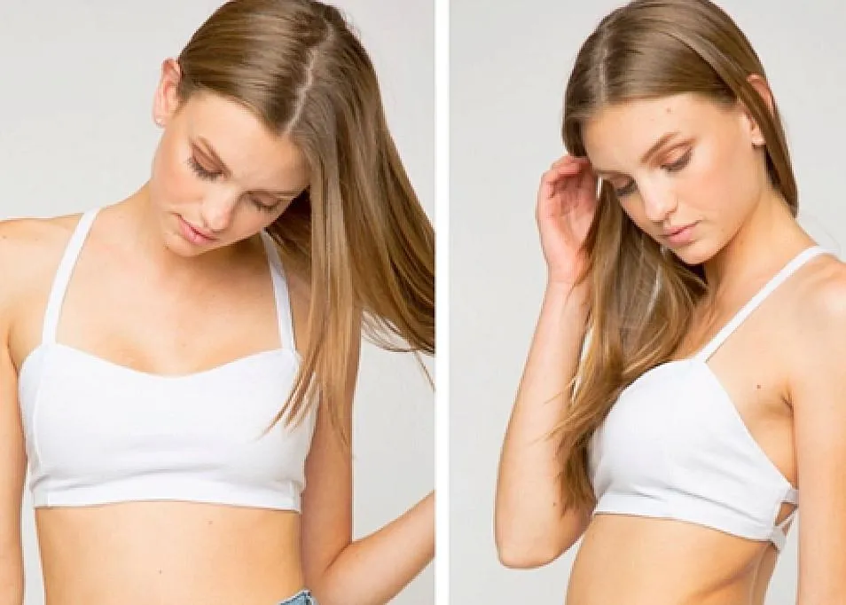 Stylish Caged Bralet W Padding