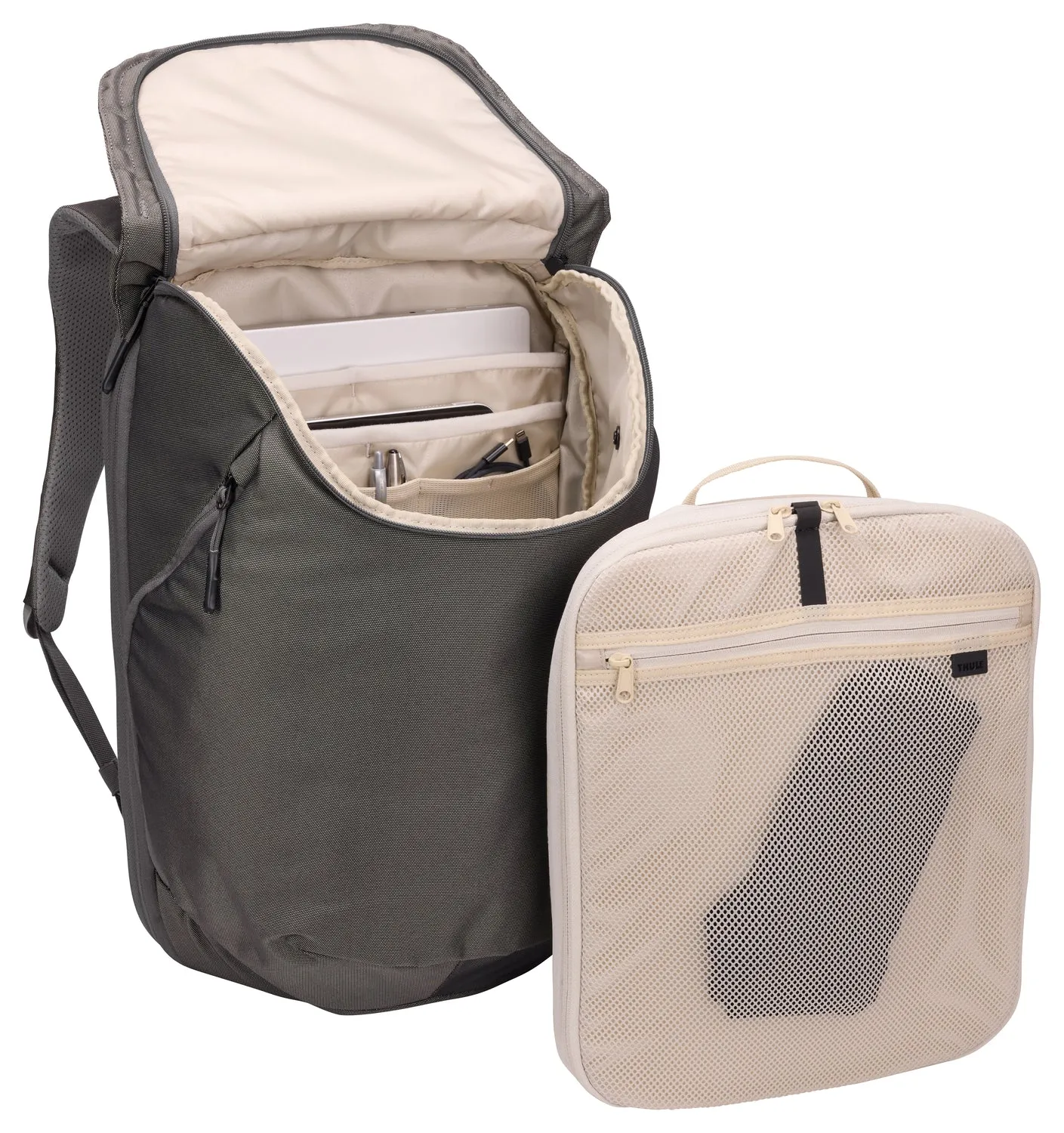 Thule Subterra 2 Expandable Travel Backpack 26L - Vetiver Gray