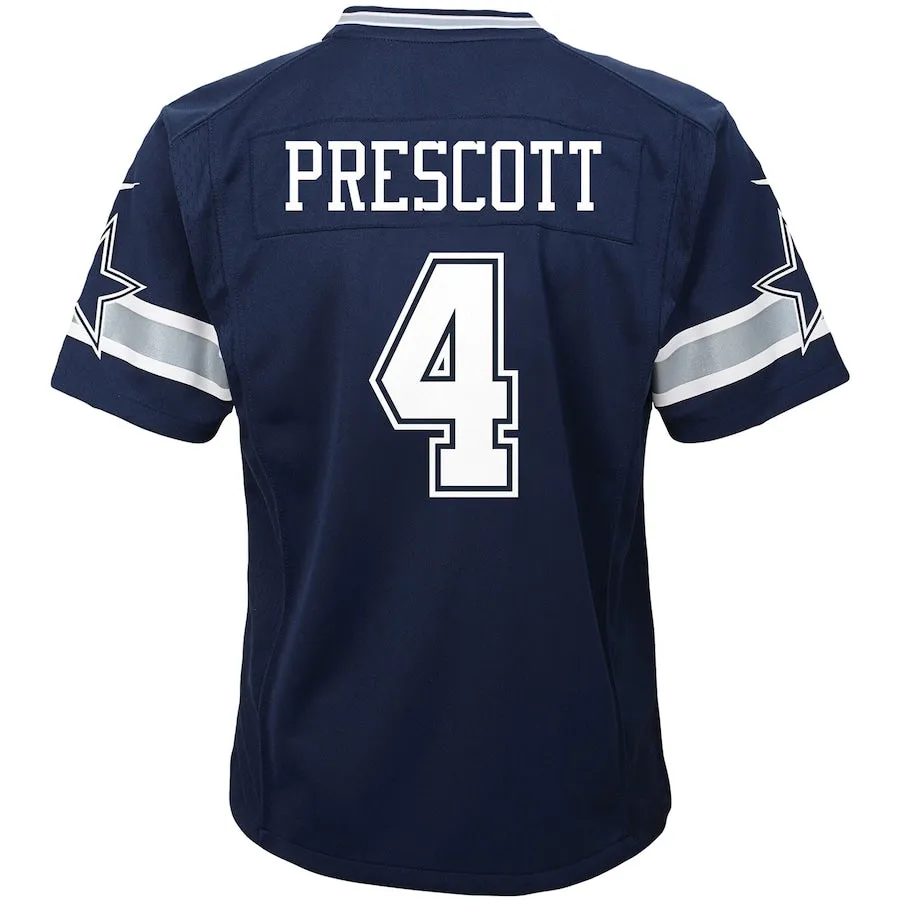Toddler Dak Prescott Navy Dallas Cowboys Nike - Game Jersey