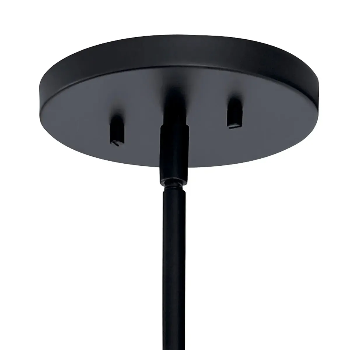 Tolani 34" 6-Light Chandelier, Black Finish