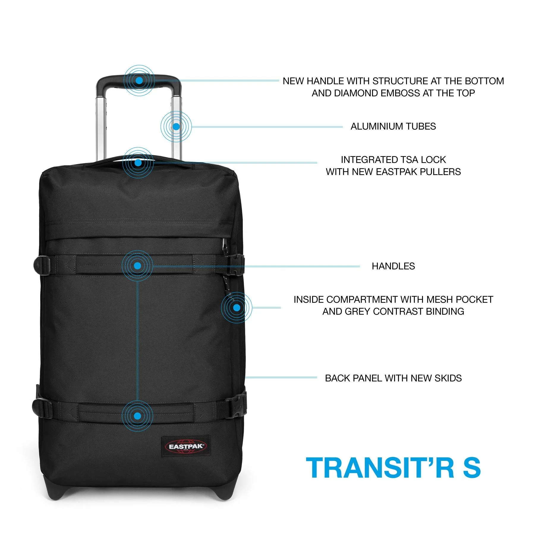 TRANSIT'R Small Trolley - Black (Black)