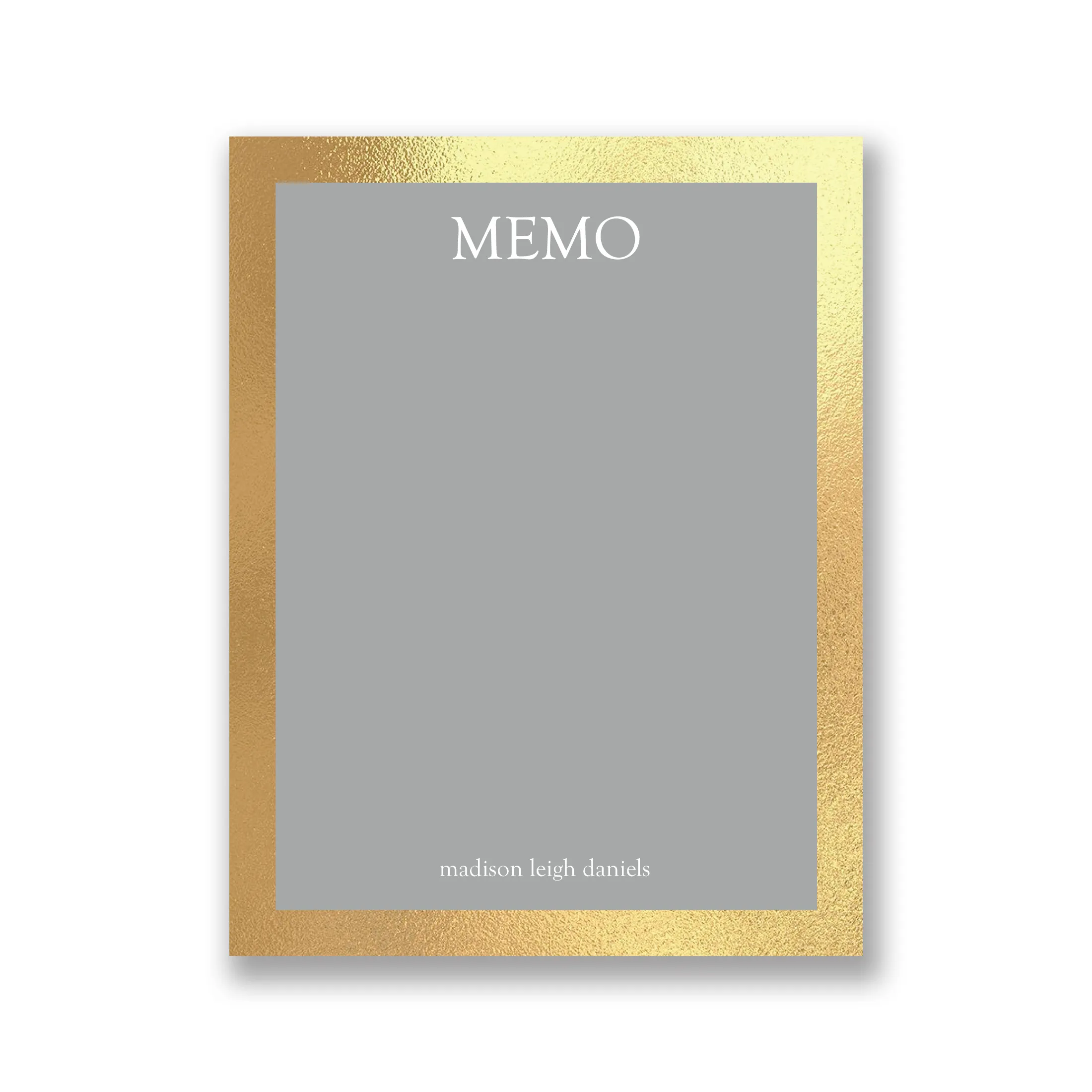 Trellis Custom Foil 4.25 x 5.5 Notecards