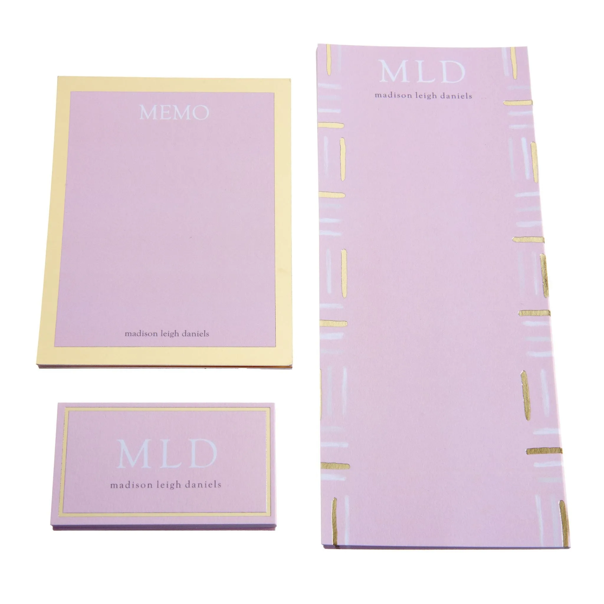 Trellis Custom Foil 4.25 x 5.5 Notecards
