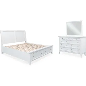 Trulani-Exclusive 5 Piece King Sleigh Bedroom