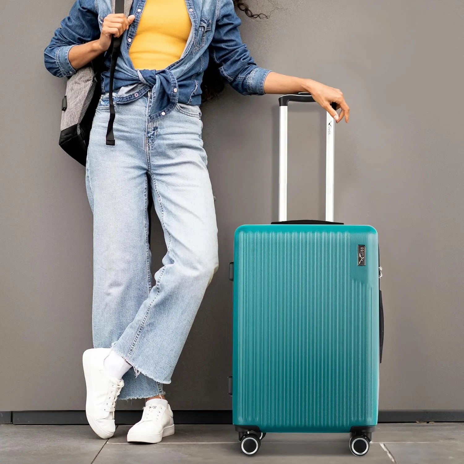 Vacay 3pc Suitcase Set in Ocean
